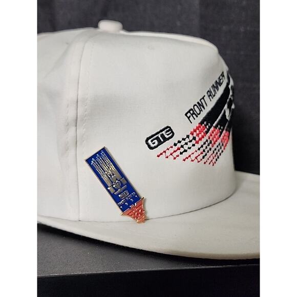 Vintage GTE Front Runner Racing Hat Cap Car Formula One With 2 Pins Made in USA - Picture 2 of 9